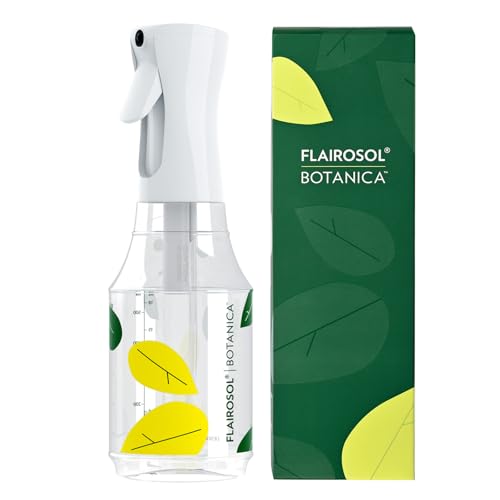 FLAIROSOL BOTANICA Continuous Plant Mister, 24oz/700ml, Leakproof | Continuous ultra fine mist for flowers, gardening & houseplants, leakproof, refillable mist sprayer