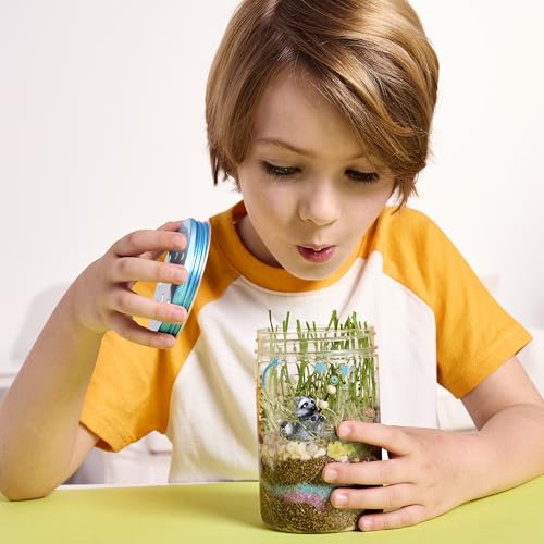 Creativity for Kids Grow 'N Glow Terrarium Kit - Educational Science Kits | Screen Free Summer Fun Activities | Gifts for Boys and Girls | Craft and STEM Projects (Ages 6+)