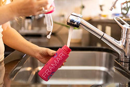FRAMAR Premium Hair Mister Spray Bottle, Continuous Spray Bottle For Hair | Water Sprayer, Continuous Mister for Salon Supplies, Ultra Fine Mist, Pink 250 ml - color: Pink
