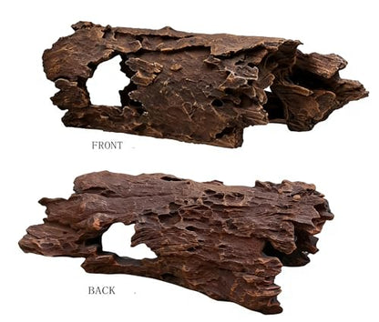 Large Reptile Hide Cave-Aquarium Decor for Snakes & Fish - size: Large