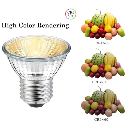 4 Packs 50W Bulb UVB UVA Reptile Light Bulb for Reptiles and Amphibians Use for Turtle, Bearded Dragon, Lizard Cages Heat Lamp Replacement Bulb,Works with Various Lamp Fixtures.