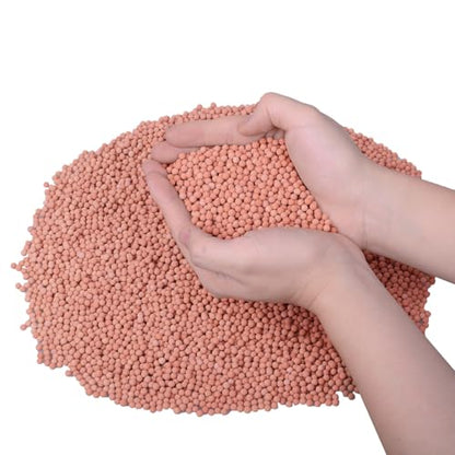 3.0 LB Clay Pebbles, Gardening Ceramsites Growing Media for Succulents Orchids, Aquaponics, Aquaculture Hydroponics. Ceramsite Clay Rocks Decor Cultivation, Leca for Plants (Clay Pebbles) - size: 3.0 LB