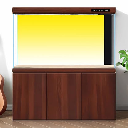 Ombre Yellow Aquarium Background Light Yellow and White Fish Tank Background Spectacular Vibrant Ombre Reptile Tank Backgrounds Vivid Yellows White Reptile Tank Terrarium Enclosure Backgrounds 24x12in - color: G-Light Yellow, size: 24(W)x12(H)inches/ 60(W