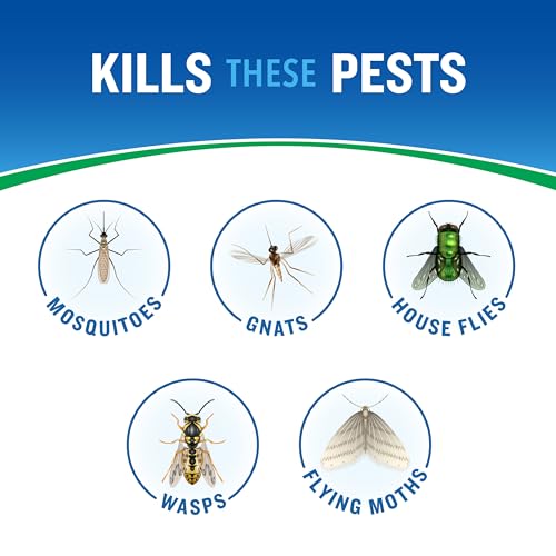 Cutter Backyard Bug Control Outdoor Fogger 16 Oz, 2 Pack | Kills Mosquitoes, Gnats, Flies, Wasps & More, For Decks, Patios & Picnic Areas, Treats up to 1,200 Cu Ft - size: 2 Pack