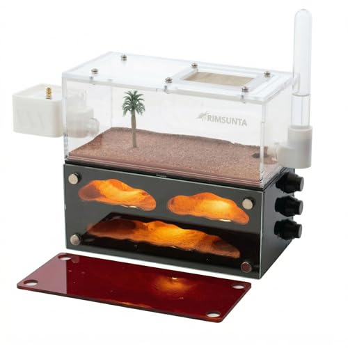 Lumen Series-Chamber with Built-in Lights and Replacement Lights with Water Feeder and Trash Box with Start Kit - size: Chamber