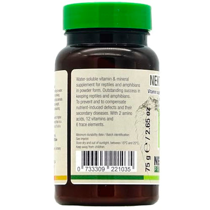Nekton-Rep Vitamin Mineral Supplement for Reptiles and amphibians, 75gm - size: 2.65 Ounce (Pack of 1)