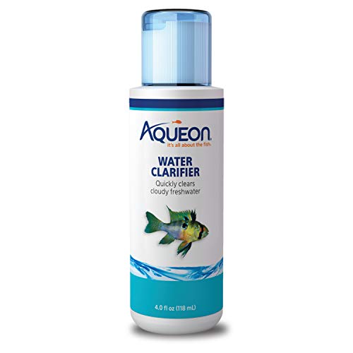 Aqueon Water Clarifier 4 Fluid Ounces | Water clarifier for fish tank, aquarium water treatments, binds suspended particles for easier filtration - size: 4 fluid ounces