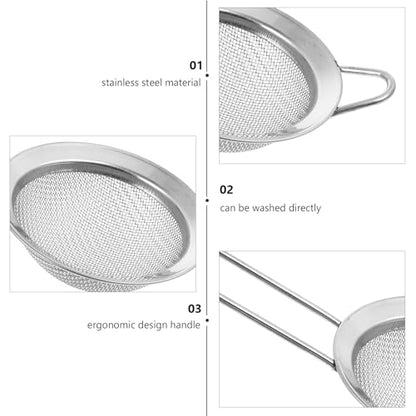 Luxshiny 2pcs Reptile Litter Scoop Sand Substrate Shovel with Metal Fine Mesh Filter for Terrarium Cleaning and Pet Manure