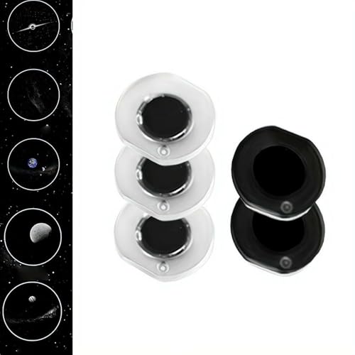Galaxy Projector Night Light Slides, USB Starry Sky Nightlight Projector Lamp Replacement Discs, Wide Angle Lens Heat-Resistant, Projectors Lamp for Bedroom Ceiling Room Night Light Party Bar (5 pcs) - size: 5 pcs