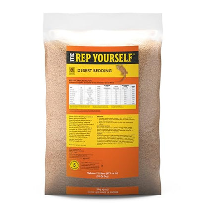 Zilla Desert Bedding, Substrate for Reptile Terrariums, Ideal for Bearded Dragons, Uromastyx, and More, 10 Quarts - size: 10 Quarts