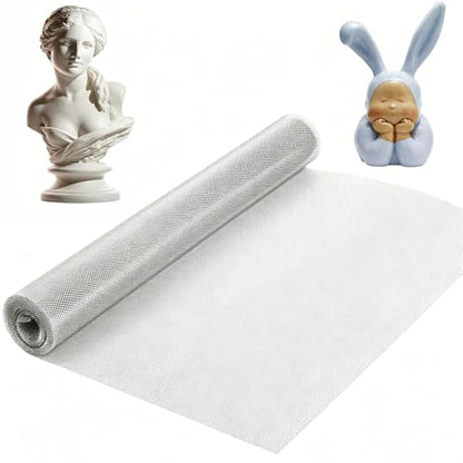 Aluminum Wire Mesh Roll, Heavy‑Duty Armature Mesh 15.7 Inch x 19.7 Ft for Sculpting - color: 15.7 Inch X 19.7 Foot
