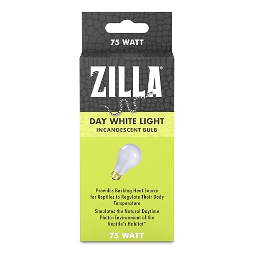 Zilla Incandescent Bulb, Day White - size: 75 Watts, style: Day White