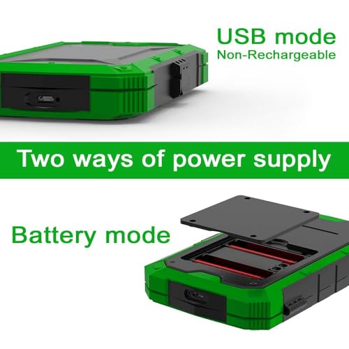 Pocket Scale, Dual Powered, Precision Gram Scale with Zipper Case | Digital Small Coin Scale, Large Backlight Display, 500g x 0.01g, 6 Weighing Units,Cal Weight, USB Cable Included - color: Green