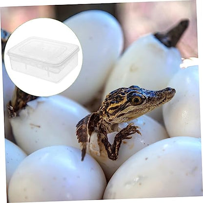 GANAZONO Observation Reptile Egg Incubator 16 Egg Hatching Box for Gecko Lizard Turtle