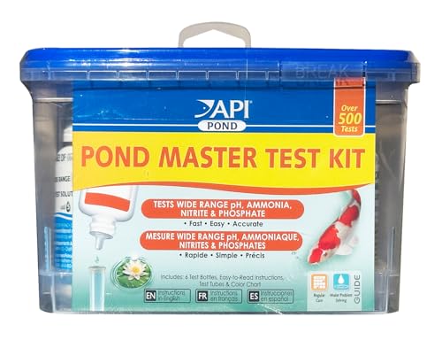 API POND MASTER TEST KIT Pond Water Test Kit 500-Test - style: Pond