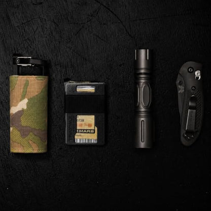 Snakestaff Systems Tourniquet Sleeve – Made in The USA | EDC Tourniquet Holder Pouch | Tactical TQ Holster Case for Duty Belt | Snakeskin Plus - color: MultiCam Classic, size: Wide (1.5")