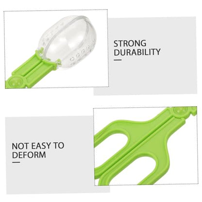 Outdoor Catcher Clamp Multi-Functional Tool for and Reptile Poop Cleaning for Terrarium Maintenance and Feeding Safe Design