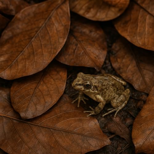 Frog Tank Accessories – 100 Pcs 3" Indian Almond Catappa Leaves, Natural Leaf Litter for Tree Frogs, Bioactive Terrarium Accessories, Amphibian Habitat Decor