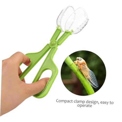 Plastic Material Reptile Poop Scoop Cage Clamp for Aquarium Cleaning Clip