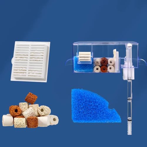 Circular Fish Tank Filter Media - size: Filter Material