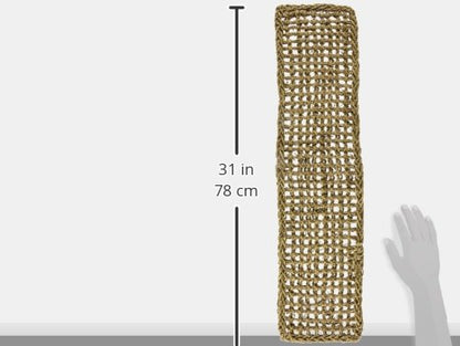 PENN-PLAX Reptology Lizard Lounger – 100% Natural Seagrass Fiber – Great for Bearded Dragons, Anoles, Geckos, and Other Reptiles – Extra Large - size: X-Large (Pack of 1)