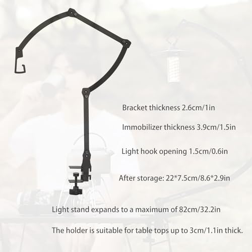 Reptile Heat lamp Holder Reptile lamp Holder Holding lamp Holder Heated lamp Holder Portable lamp Holder Camping lamp Accessories