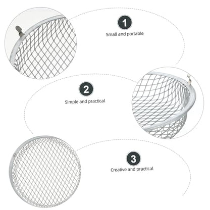 Efficient Heat Dissipation Reptile Heating Lamp Shade 5.5 Inch -Scald Mesh Cover for Reptile Lamp Bulb