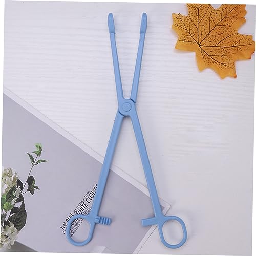 UKCOCO 2pcs Reptile Cleaning Tool Portable Reptile Poop Pickup Clip for Tortoise Hamster Lizards Bird