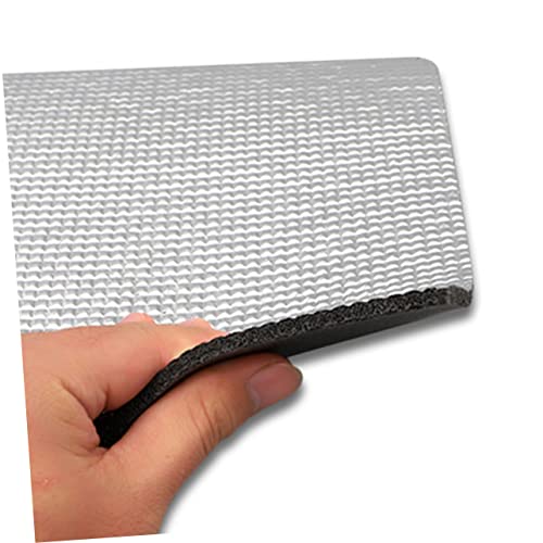 balacoo Reptile Heat Pad Small Animal Warm Pad Parrot Mat Mini Pet Pad Winter Insulation Thermal Pad Outdoor Heated Pad Small Pet Cage Liner for Rabbit Hedgehog 42x28cm Silver Terrarium Heating Pad