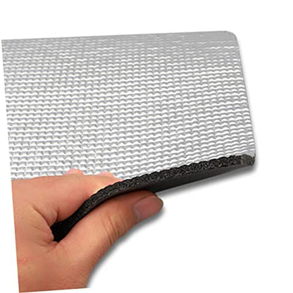 balacoo Reptile Heat Pad Small Animal Warm Pad Parrot Mat Mini Pet Pad Winter Insulation Thermal Pad Outdoor Heated Pad Small Pet Cage Liner for Rabbit Hedgehog 42x28cm Silver Terrarium Heating Pad