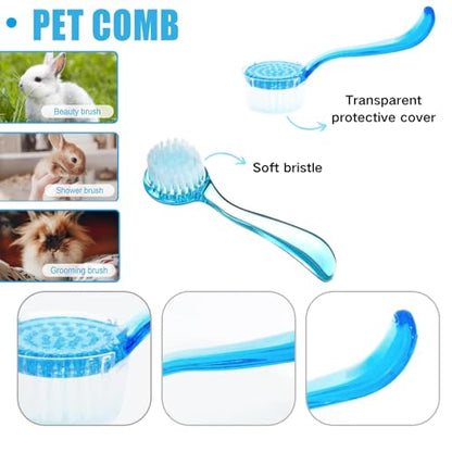 Bearded Dragons Foldable Bathtub with Soft Brush and Towel Set Reptile Accessories Swimming Pool Relax Cleaning Set for Small Pets Guniea Pig Turtle Hedgehog (19.68x3.14In) - color: 19.68x3.14in