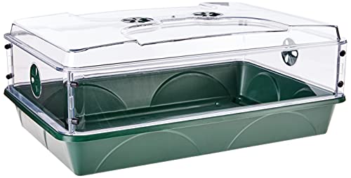 93774 Domed Propagator, 1 Height Extender, Green - size: 1 Side Extender with no Clip Set