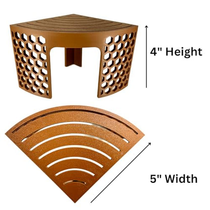 Hermit Crab Climbing Toy Corner Stand | Hermit Crab Cave Tank Decor Hide Platform | Hermit Crab Hideout Decoration Accessories Supplies Toys Ornaments