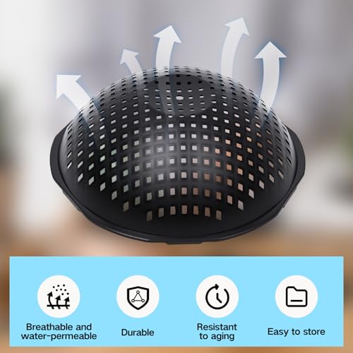 Planter Inserts 4.4 Inch Bowl Grid Mats, Plant Pot Hole Mesh Pads Drainage | 10Pack, 3D Breathable Net, Drainage Screens Inserts To Prevent Leakage & Root Rot, Ideal For Indoor Outdoor Potted Plants - size: 4.4 Inch