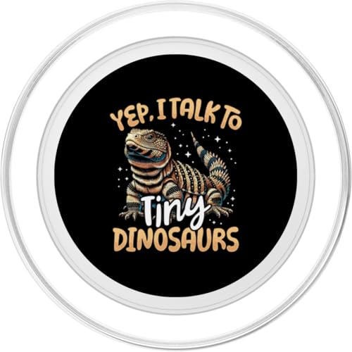 Uromastyx Lover Substrate Lizard Keeper Agame Desert Reptile PopSockets PopGrip for MagSafe - style: Magnetic PopGrip