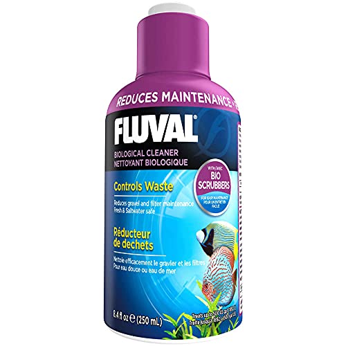 Fluval Waste Control Biological Cleaner, Aquarium Water Treatment, 8.4 Oz., A8355 | Aquarium Water Treatment