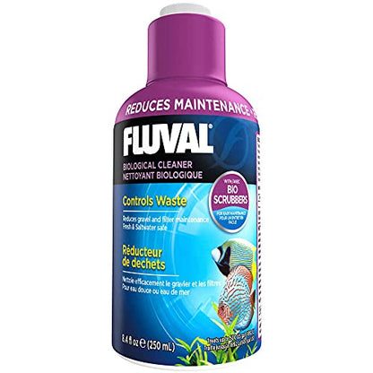 Fluval Waste Control Biological Cleaner, Aquarium Water Treatment, 8.4 Oz., A8355 | Aquarium Water Treatment