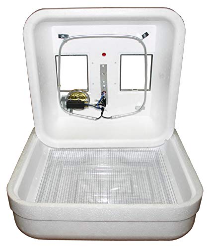 Hova Bator Still/Thermal Air Incubator 1602N | Wafer Snap-Action Temperature Control, Dual Observation Windows, Thermal Air Flow Ventilation