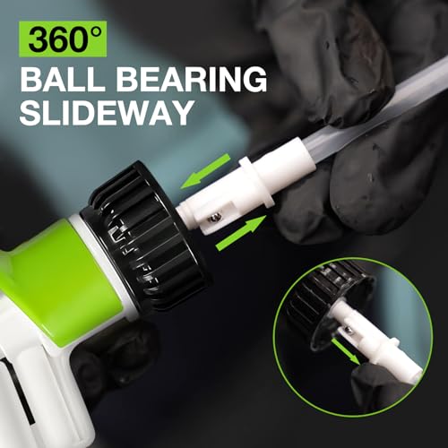 360° Trigger Heavy Duty Spray Bottle 17OZ, Leak Free, 1 PC | Acid& Chemical Resistant, Adjustable Nozzle, Double Mist Trigger Sprayer, Perfect for Car Cleaning and Detailing - size: 17 Ounces