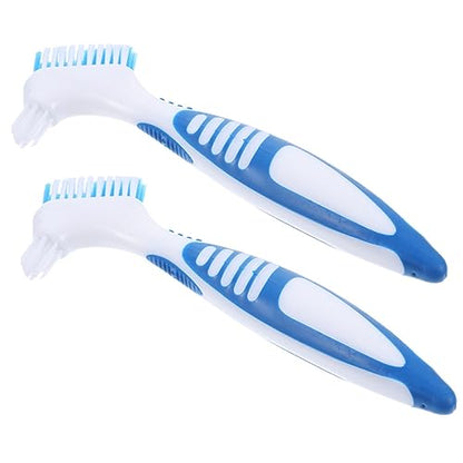 balacoo 2pcs Turtle Shell Cleaning Brush for Aquarium Supplies Tank Cleaner Turtle Accessories - color: Blue