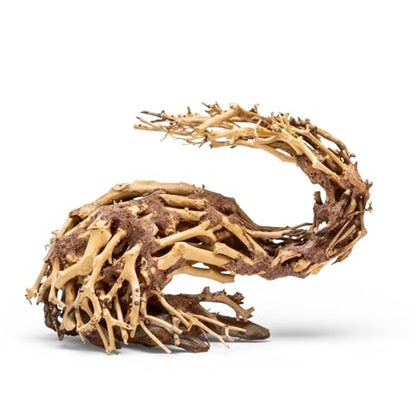 Ultum Nature Systems Bonsai - Handcrafted Hardscape Driftwood for Aquarium, Terrarium, Vivarium, Natural Aquascape Hardscape Decorations, Aquascaping Hardscape for Live Aquatic Plants - 001, Large - size: Large - 15.5x6x12.5 IN