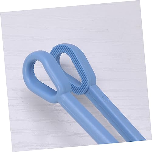 Hemoton 2pcs Plastic Reptile Poop Scooper Tortoise Waste Picker Effective Lizard Poop Cleanup Tool for Hamsters Snakes Birds Easy to Use Pickup Clip