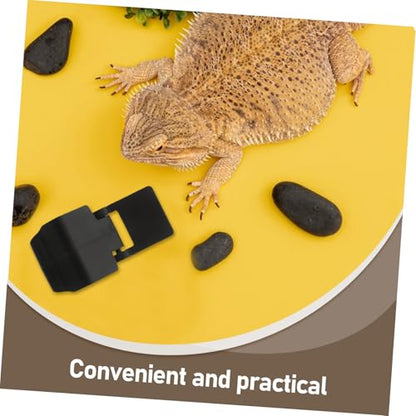 6pcs Terrarium Locking Lid Clips Turtle Tank Escape Lock Reptile Tank Lid Clip Aquarium Lock Reptile Enclosure for Turtle Snake