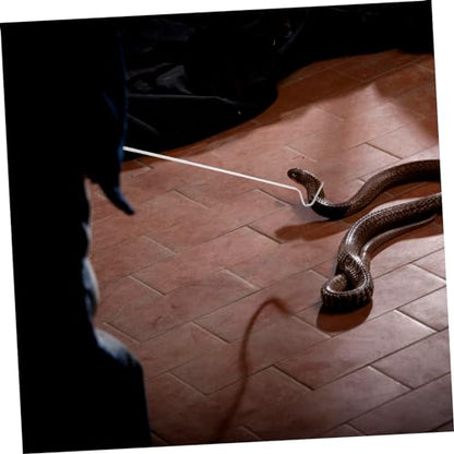 LIOOBO Snake Catching Hook Sturdy Reptile Accessory Snake Grabber Tool Extension