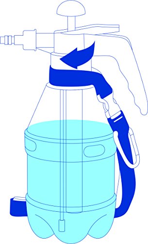 Classic USA Misters 1.5 Liter Personal Water Mister Pump Spray Bottle - color: Blue