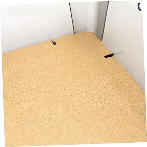 Sosoport 50 Sheets Reptile Tank Liner Paper Easy Cleaning Reptile Bedding Carpet