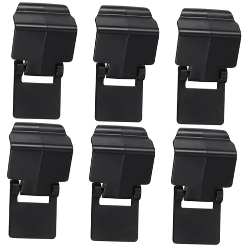 6pcs Turtle Tank Buckle Escape Lock Latch for Reptile Feeding Terrariums Easy to Install and Remove for Glass Aquariums and Breeding Boxes