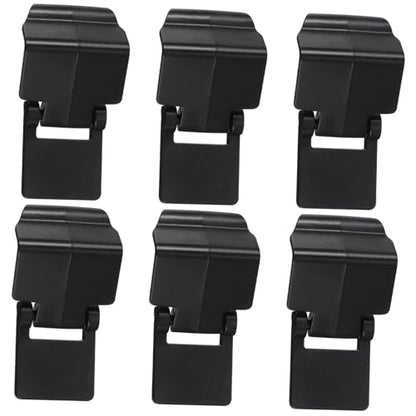 6pcs Turtle Tank Buckle Escape Lock Latch for Reptile Feeding Terrariums Easy to Install and Remove for Glass Aquariums and Breeding Boxes
