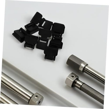8pcs Escape Prevention Clips for Aquariums Terrariums Strong Locking System Tortoise Tank Lid Support for Reptile Habitats User Friendly Design