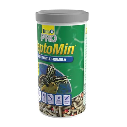 Tetra ReptoMin Pro Sticks Floating Food for Adult Aquatic Turtles, 8.11 oz | For Adult Aquatic Turtles 5" And Up, Good Source of Protein & Vitamin D3 For Healthy Immune System, Odor-Blocking Technology - size: 8.11 Ounce (Pack of 1), style: Adult Turtle